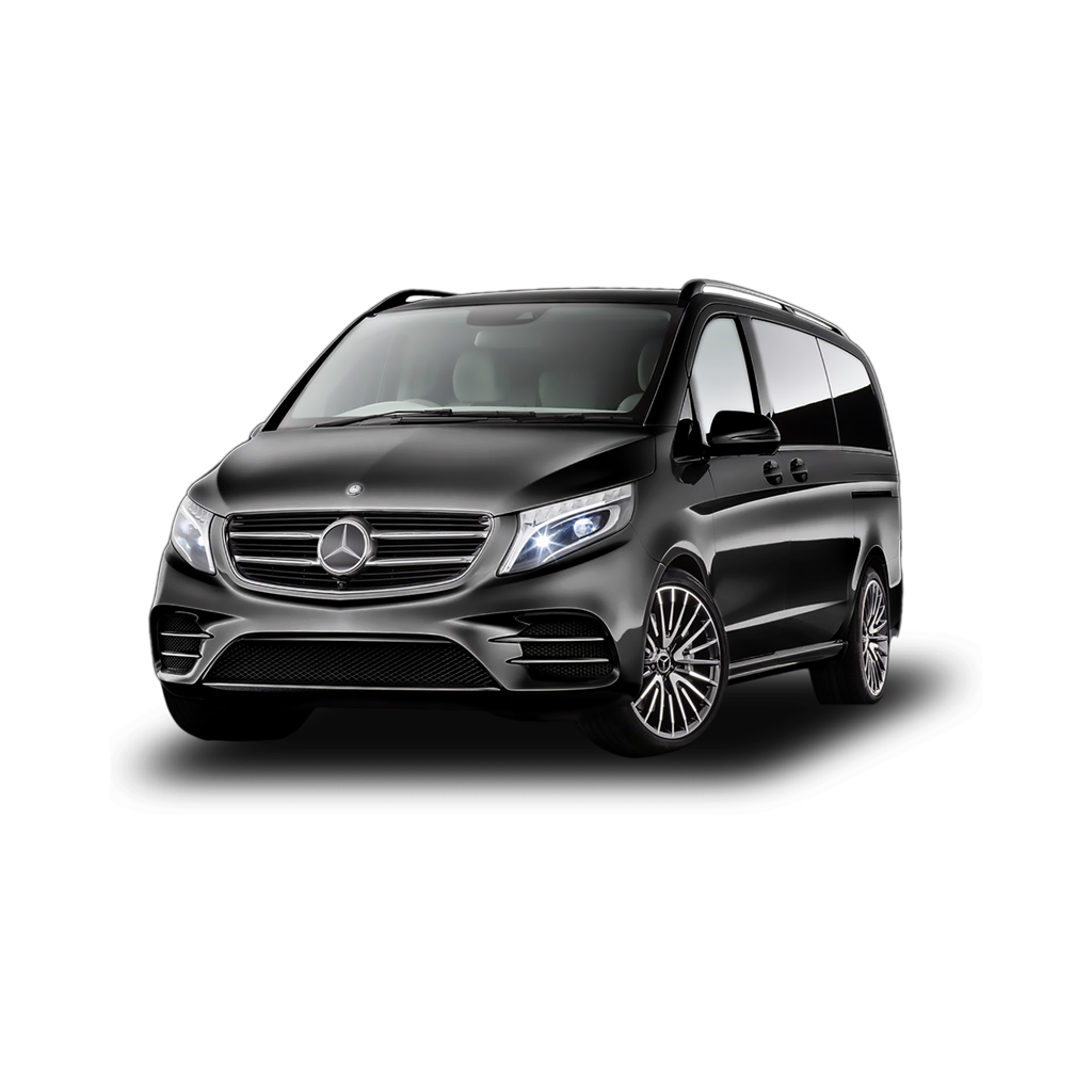 remium Benz V-Class chauffeured vehicle, perfect for luxury transport and spacious travel