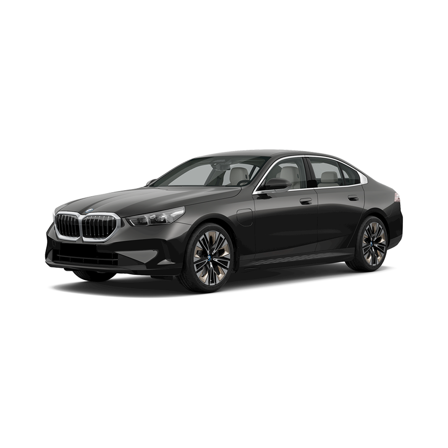 BMW Series 5 chauffeured vehicle with luxurious seating for up to 4 passengers, ideal for business, VIP, or leisure travel.