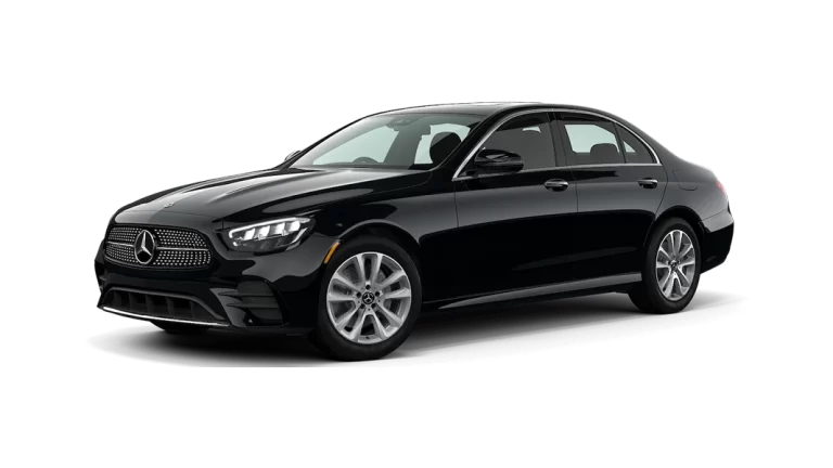 Benz E Class with chauffeur service