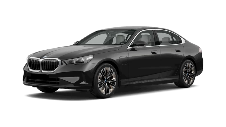 BMW Series 5 chauffeured vehicle offering luxurious seating for up to 4 passengers, ideal for business trips, leisure, and VIP travel.