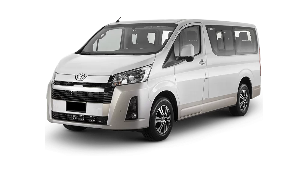 Professional chauffeured commuter van service for comfortable group travel