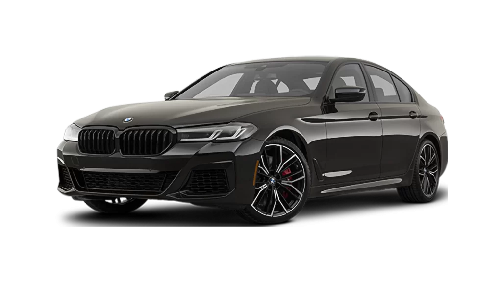 Chauffeured BMW Series 5 car service for luxurious and seamless travel.