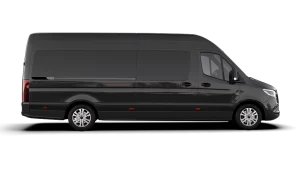 Mercedes-Benz Sprinter van with chauffeur for business trips in Bangkok