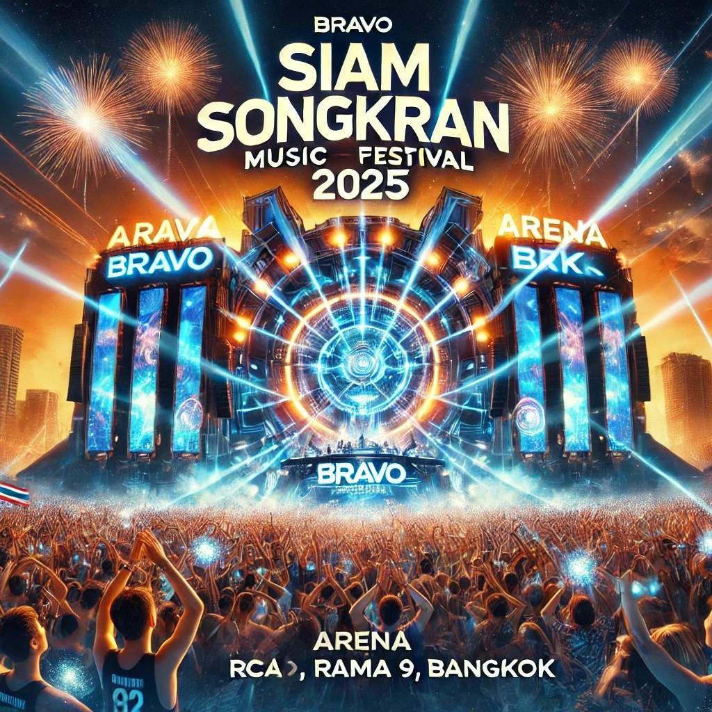 Experience the electrifying Siam Songkran Music Festival 2025 in Bangkok, where water fights and EDM beats collide